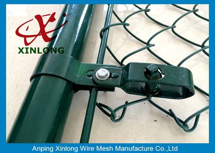 Durable Chain Link Mesh Fence For Basketball Ground Or Courtyard