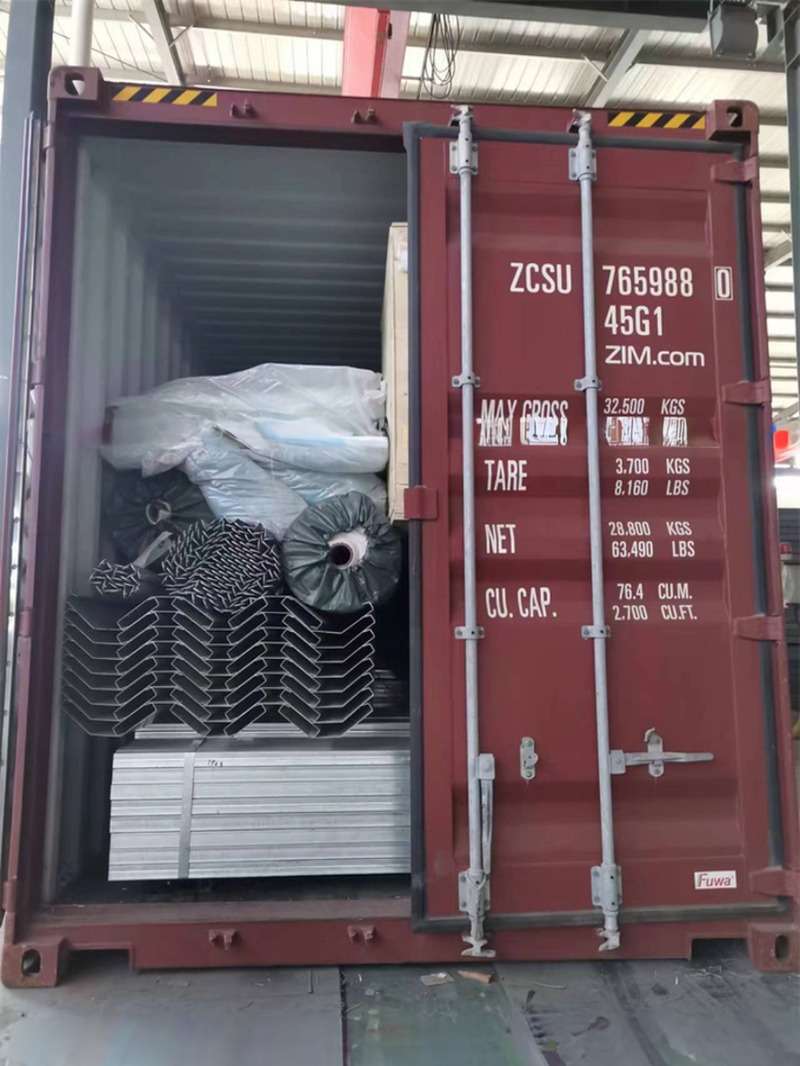 Hot Dip Galvanized Steel Tube Frame Multi Span Agricultural Greenhouse