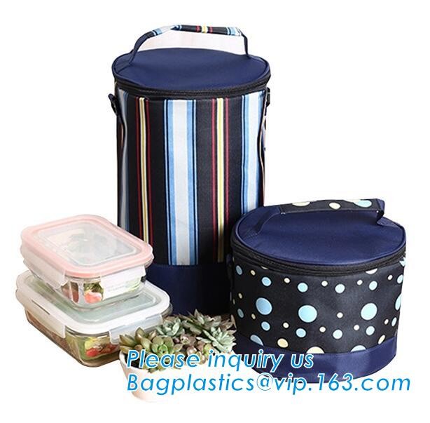 cooler bag waterproof oxford shoulder bag ice pack thermal picnic lunch box vehicle insulation bag for meal drinks pack