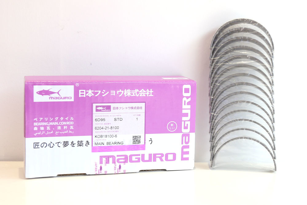 6204-21-8100 Main Diesel Engine Bearings OEM For Japan Komatsu 6D95