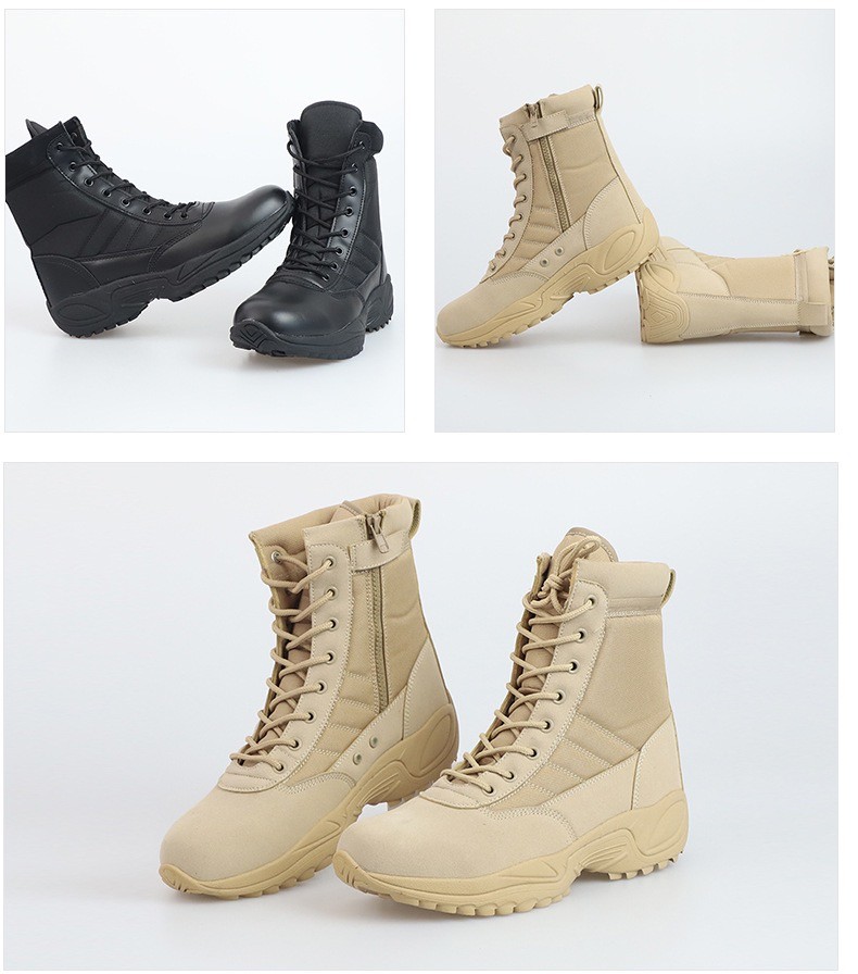 Men's And Women's Outdoor High-top Desert Boots Non-slip Water Hiking Shoes Casual Outdoor Breathable Hiking Boots