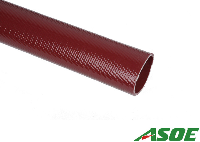 Red TPU Layflat Hose Anti Aging -60° F To 176° F Operating Temperature Range