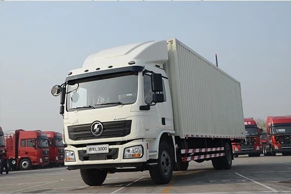 SHACMA-N L3000 4x2 Van Cargo Truck 8-15 Tons Box Van Truck For Sale in Congo