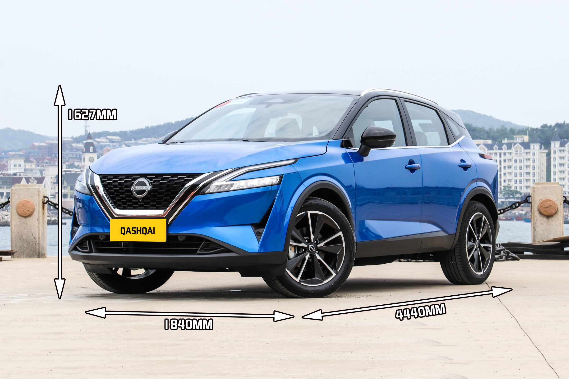 2023 Nissan Qashqai 5-seater 1.3T 2.0L CVT 2wd SUV Gasoline Car with Minimum Grand Clearance of 20°-25°