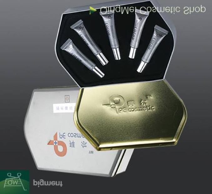 Semi Liquid Permanent Makeup Micropigmentation Pigments For 6D Eyebrow Embroidery