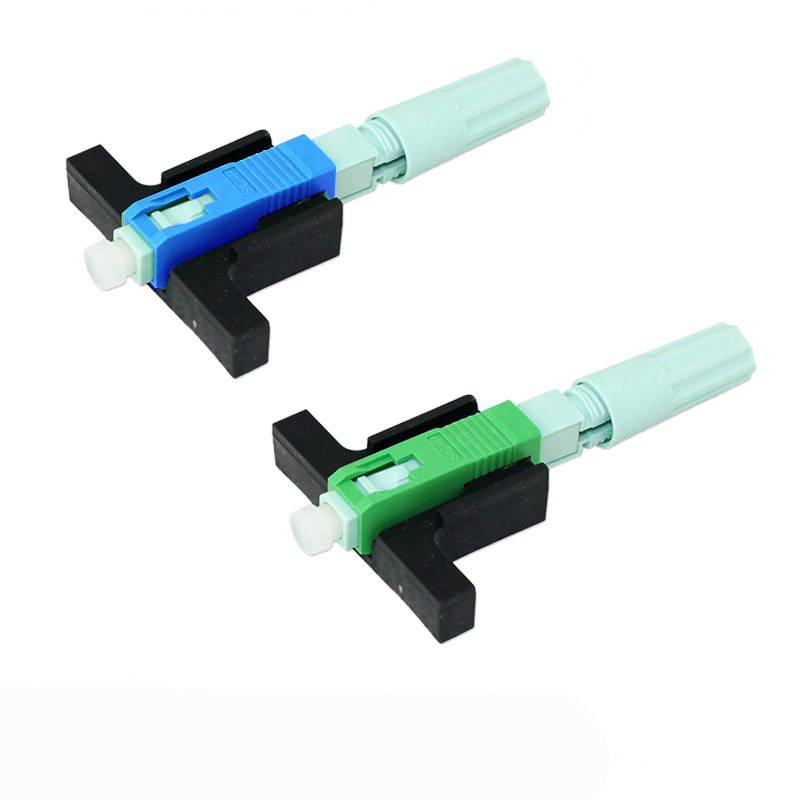 Speed SC FC ST LC Quick Connector for Telecommunication Networks Fiber Optic Equipment