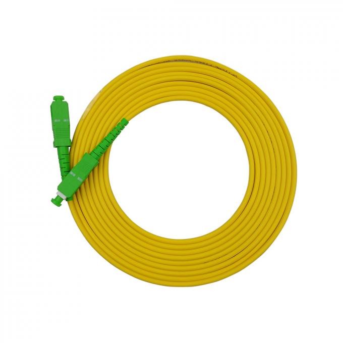 SIMPLEX 9 / 125um Fiber Optic Patch Cords 1m Single Mode