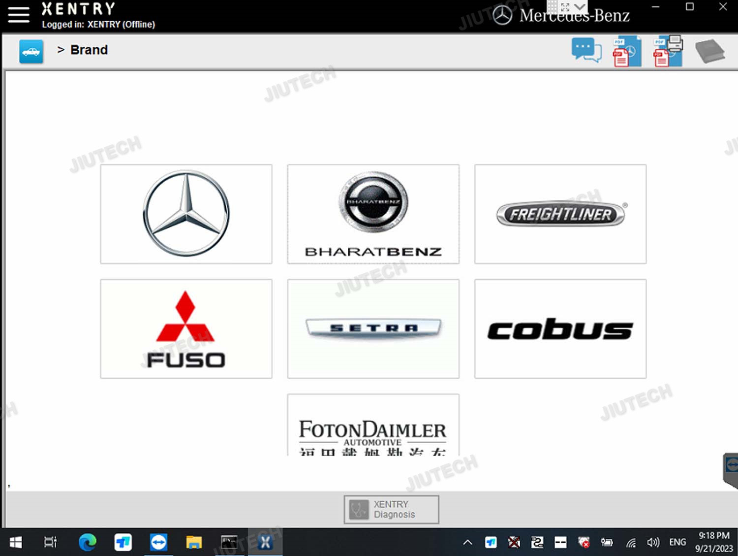 MB STAR C6 Multiplexer Mb SD Connect C6 for Car Diagnostic Scanner Tool with 2023.12 Xentry F110 tablet Ready to use