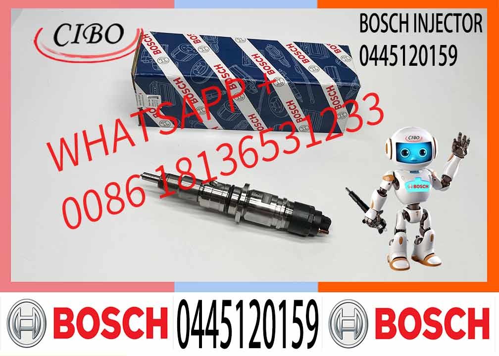 High Performance Diesel Engine Parts 0445120159 Fuel Injector 0 445 120 159 For Cummins Diesel Engine
