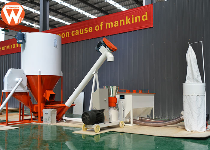 poultry feed processing plant
