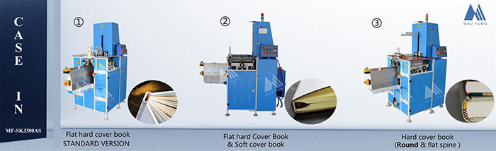 17pcs/Min 360x270mm Semi Auto Book Casing IN Machine MF-SKJ380AS