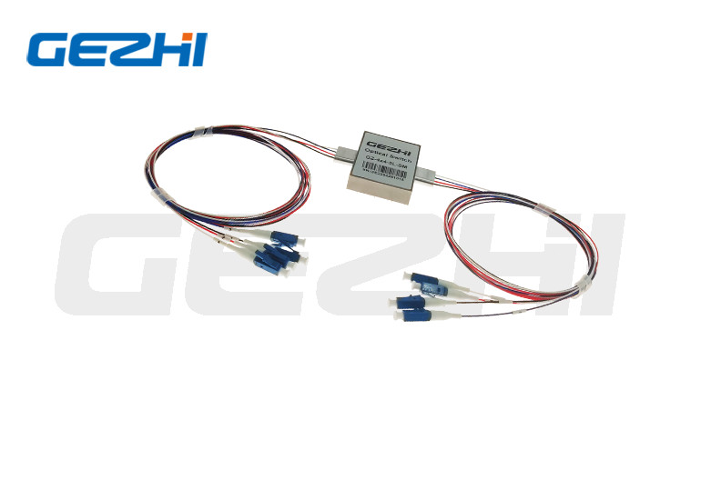 4x4 Min Single Mode Fiber Optical Switches Non Latching