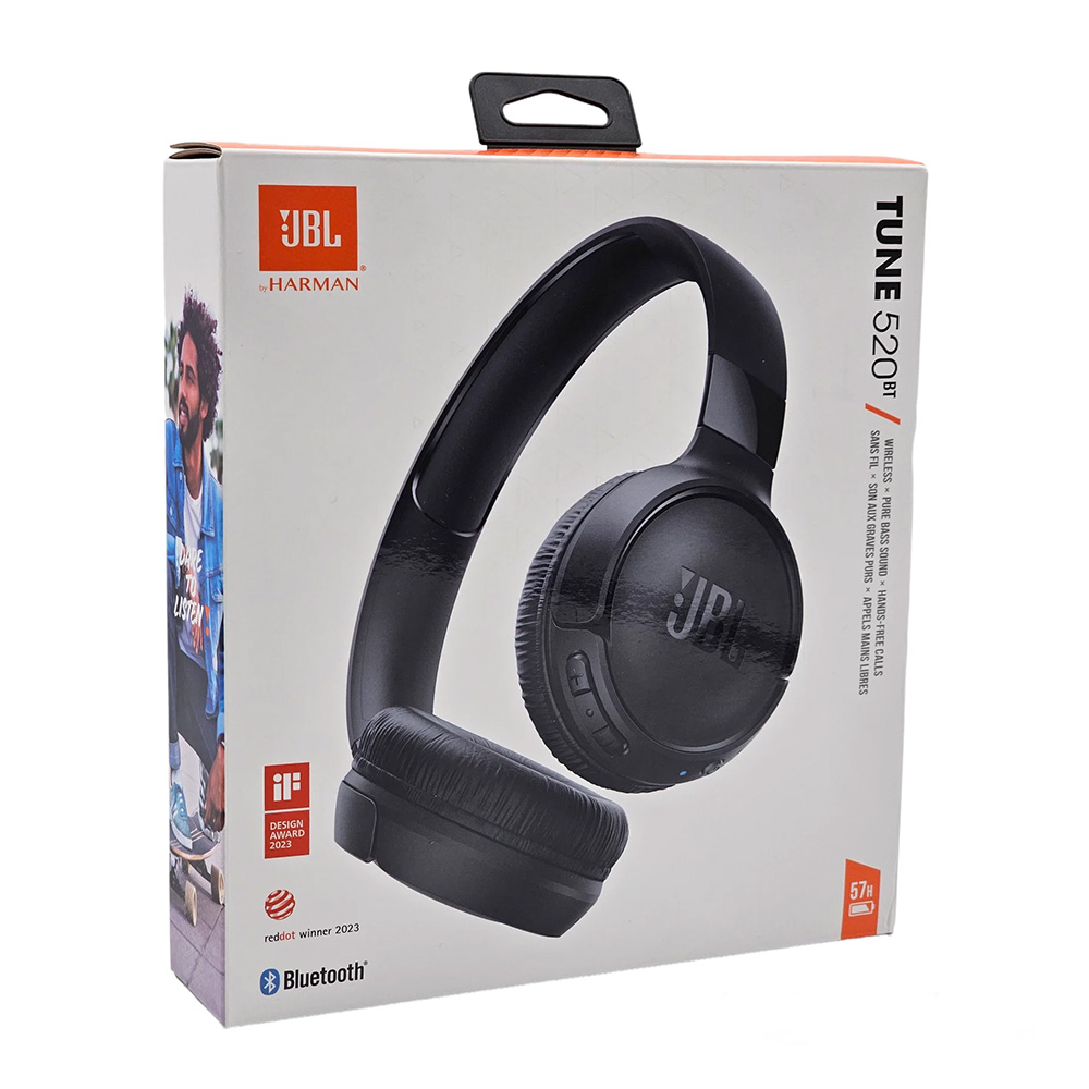 Tune 520BT Original 2.4G Wireless Headphone Mic Bass Sounds Headset On-Ear Gaming Headset
