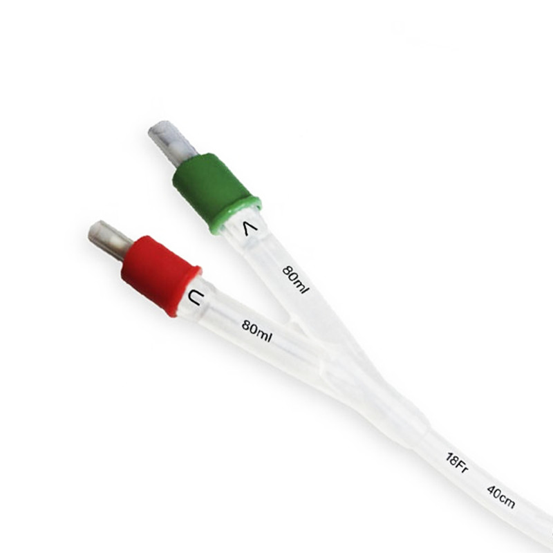 Hot Selling High-quality 3 Way Silicone Foley Catheter For Urinary Treatment 16FR-26FR
