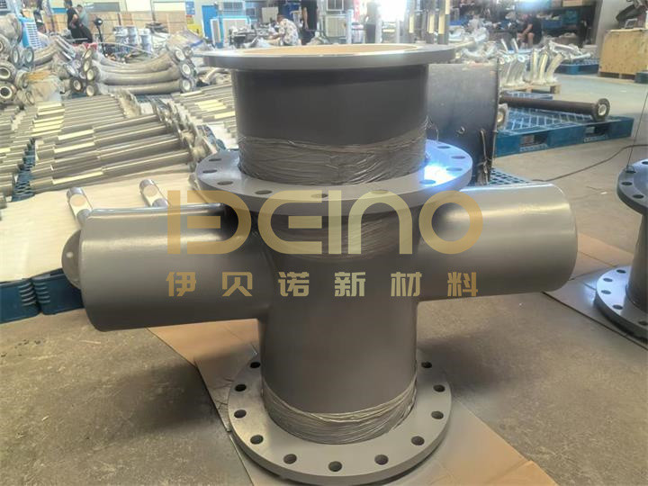 Corundum Wear-resistant ceramic lining elbow for Coal Powder Conveying Systems