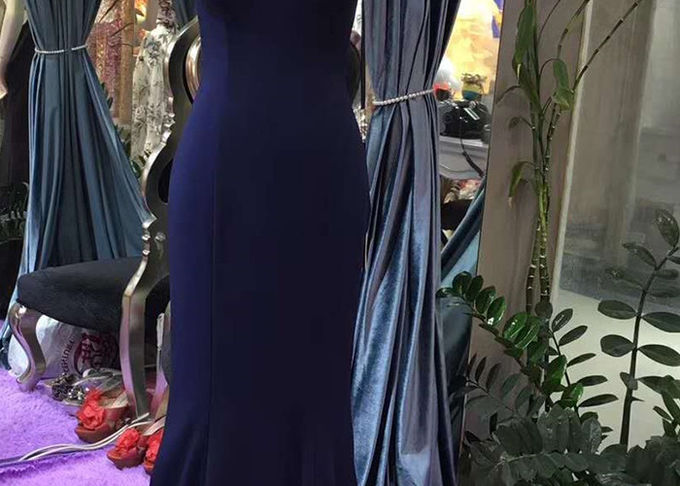 Small Train Mermaid Style Prom Dress Sleeveless Sexy Top Hollow Out Bead Tassels