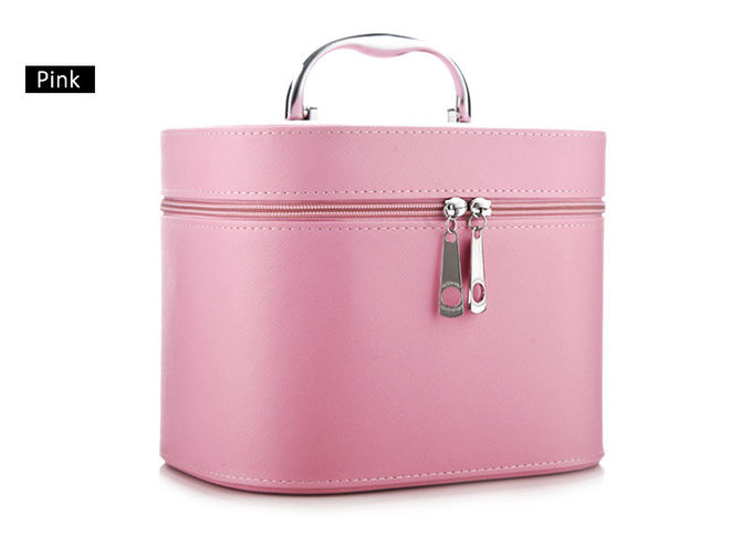 Luxury Double Zipper L22*D16*H17CM Travel Toiletry Bag