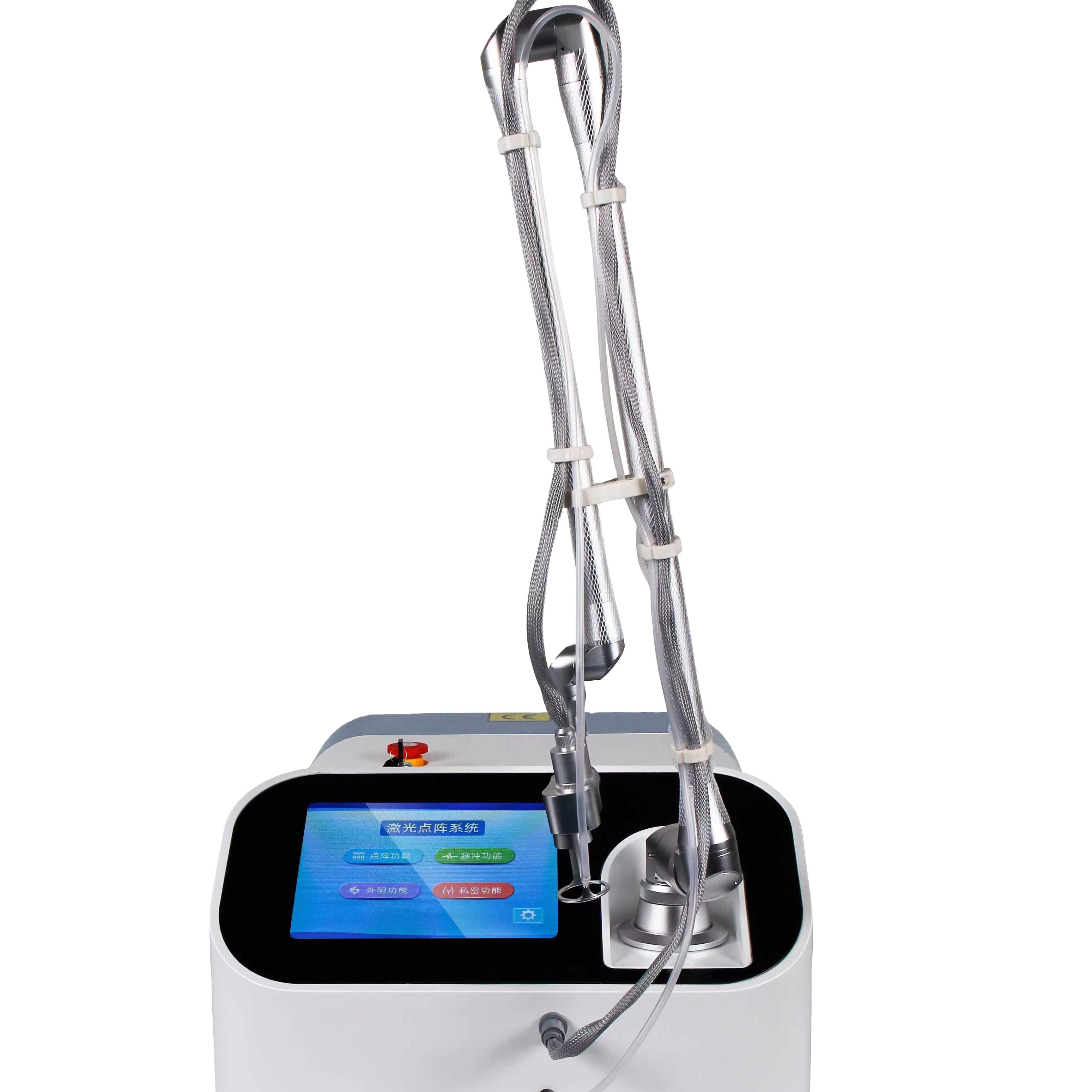 10600nm Desktop CO2 Fractional Laser Machine Dot Matrix Resurfacing Device