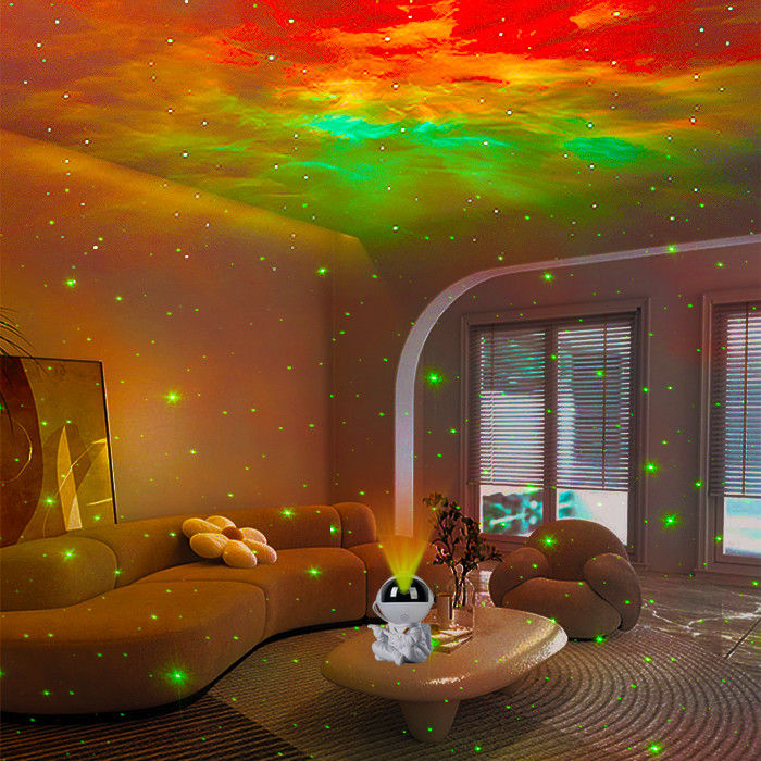 Practical Nebula Starlight Space Projector Durable Multicolor