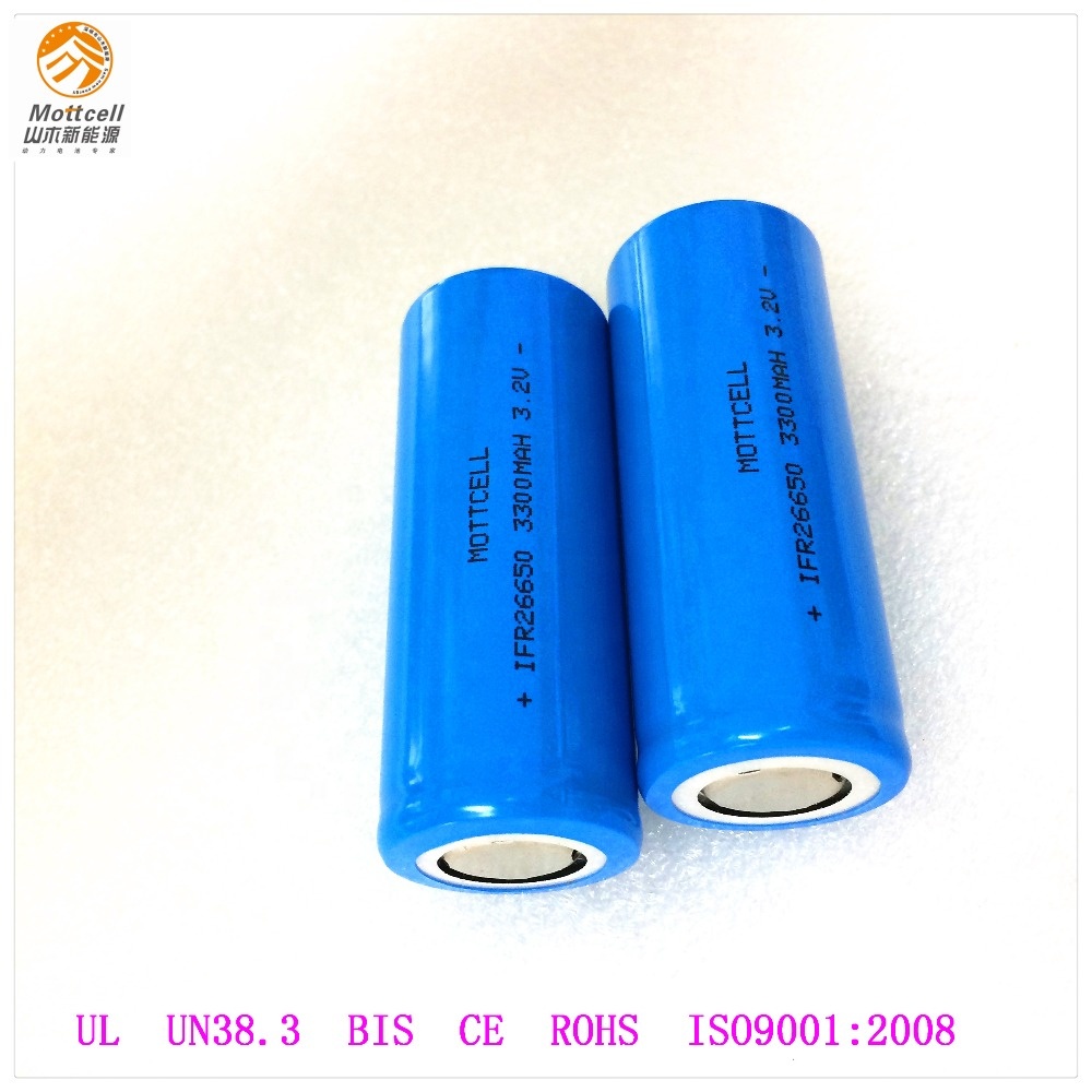 3.2V 3300mah 26650 Lfp Li Ion Battery Cell Primary Phosphate Battery For Toys