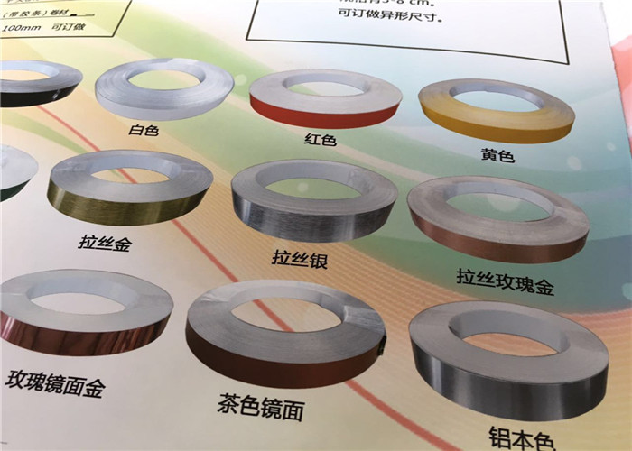 Single Coating Polished Aluminum Strips Advertisement Channel Letter High Temperature Resistance