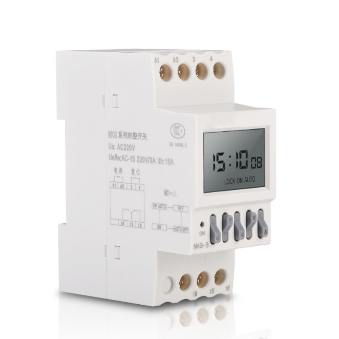 NKG3 NKG-3 LCD Microcomputer Astro Time Switch 220V 16A