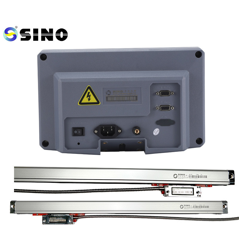 2 Axis SINO SDS2MS DRO Digital Readout With Glass Linear Scale For Lathe Milling Machine