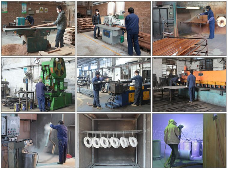Outdoor Metal Tree Guards Powder Coated Steel Pipe Material For Garden Fence