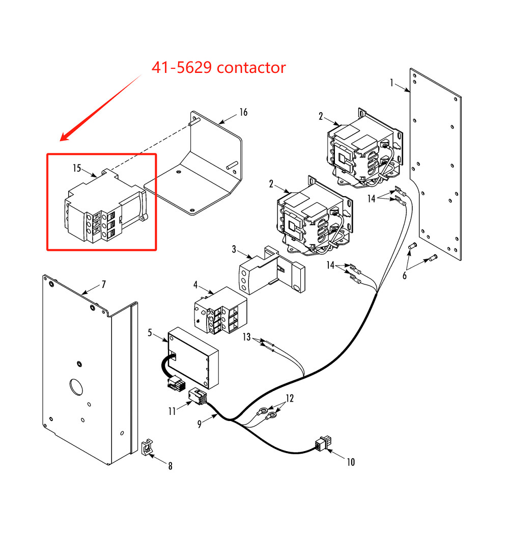 THERMO KING AC contactor 415629 the alternative parts