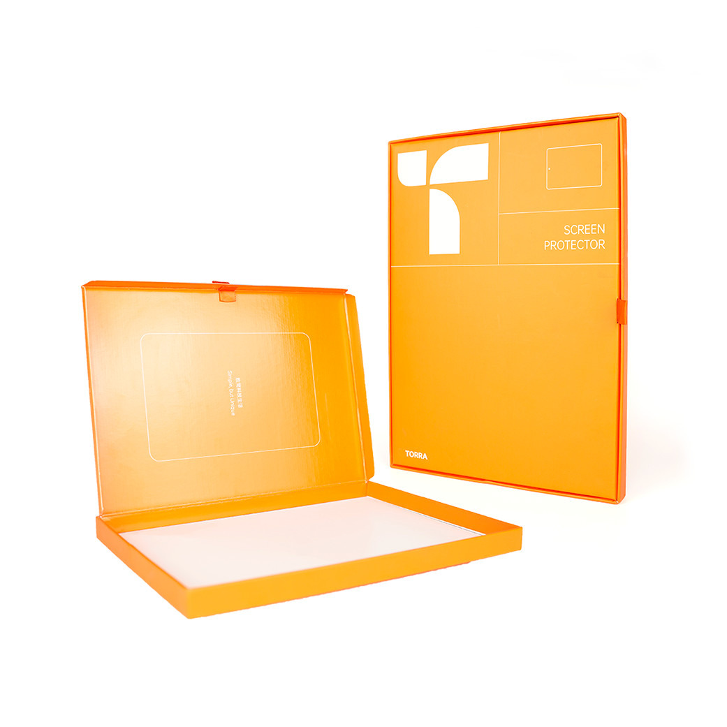 Tablet Computer Tempered Glass Packaging with Custom Types and Sponge Accessories