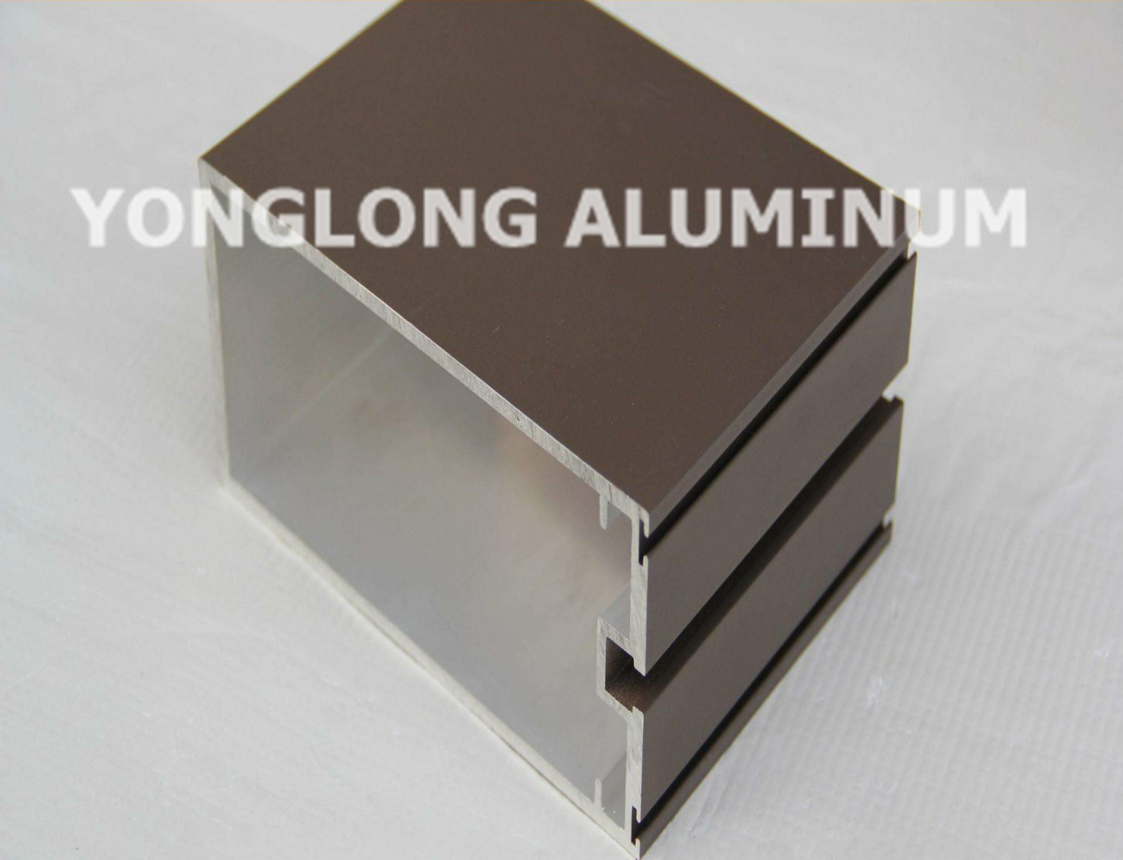 Champagne Extruded Aluminum , Electronics Enclosure For Decorative Window Frame