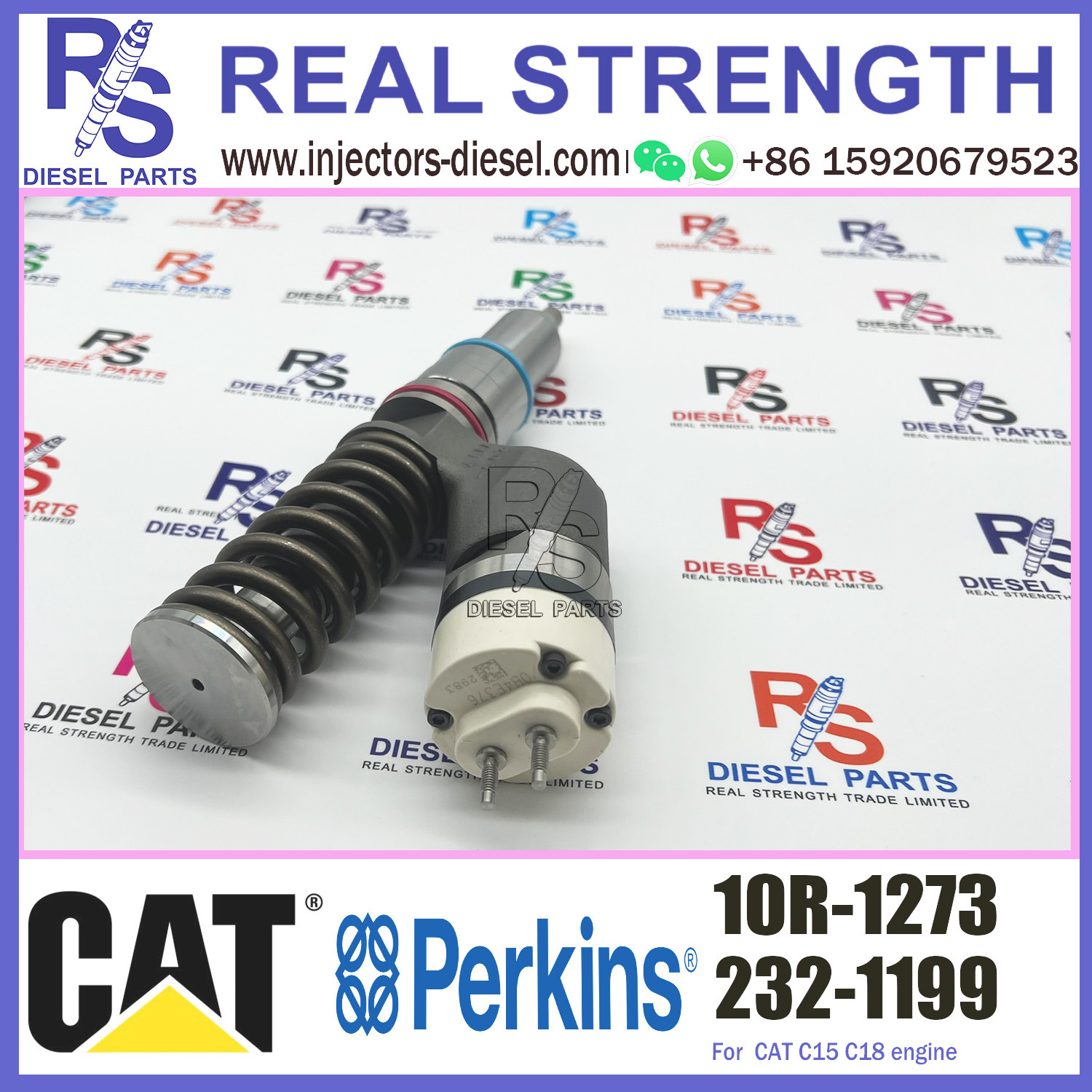 239-4909 Cat C15 Fuel Injectors 2394909 2490709 10R1273 10R-1273