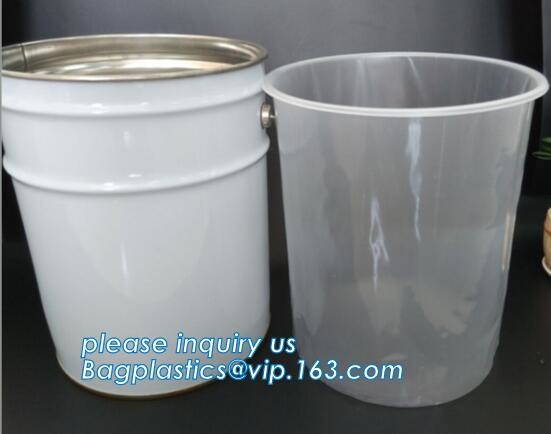 Rigid Barrel, buscket, liner, pail, can liner, Disposable 5 Gallon Rigid Pail Liners, Drum Liners | Pail Liners | Indust