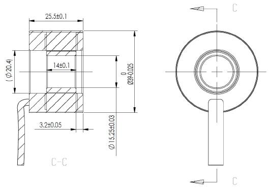High Overload 0.16Nm 24V Frameless Brushless DC Motor