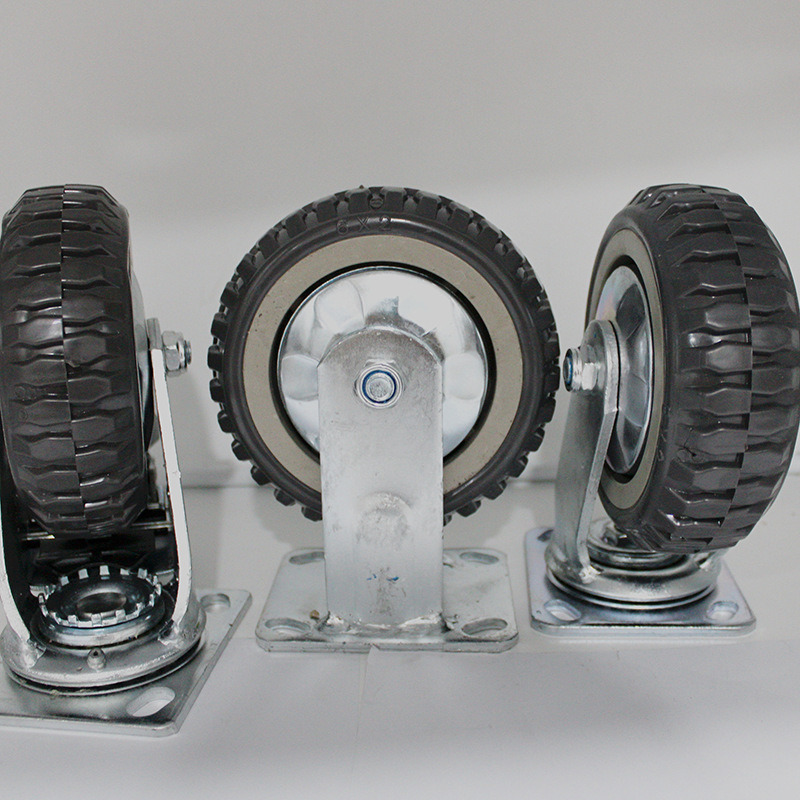 4inch 5inch 6inch 8inch Heavy Duty Rubber Free Caster