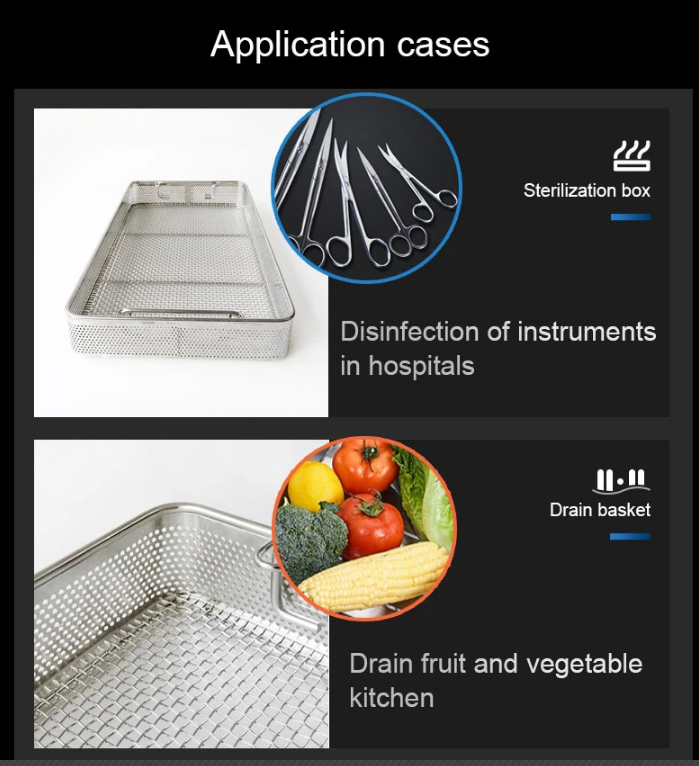 stainless steel wire basket
