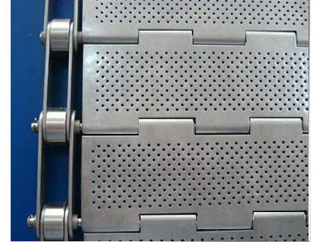 SS wire mesh belts slat band conveyor belts Open top belts Flat top for frozen industry