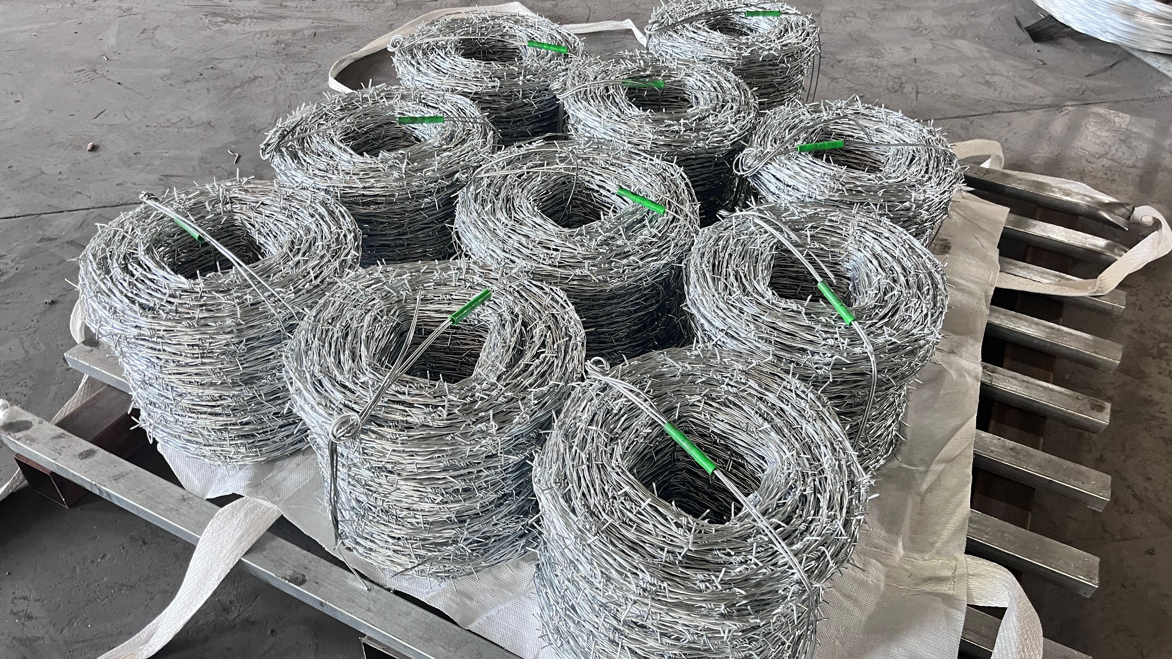 Galvanized Barbed Wire Steel Barbed Wire Bto-22 Fencing Wire Price