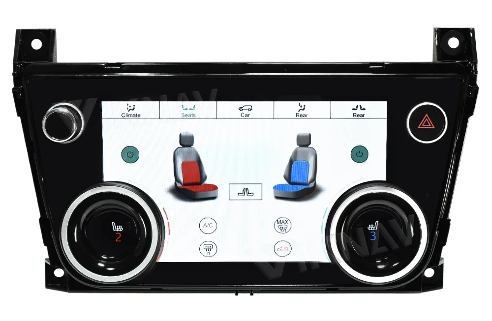 Android10 LCD Car air conditioner Climate Control Unit Panel For Jaguar XJ XJL 2009-2018