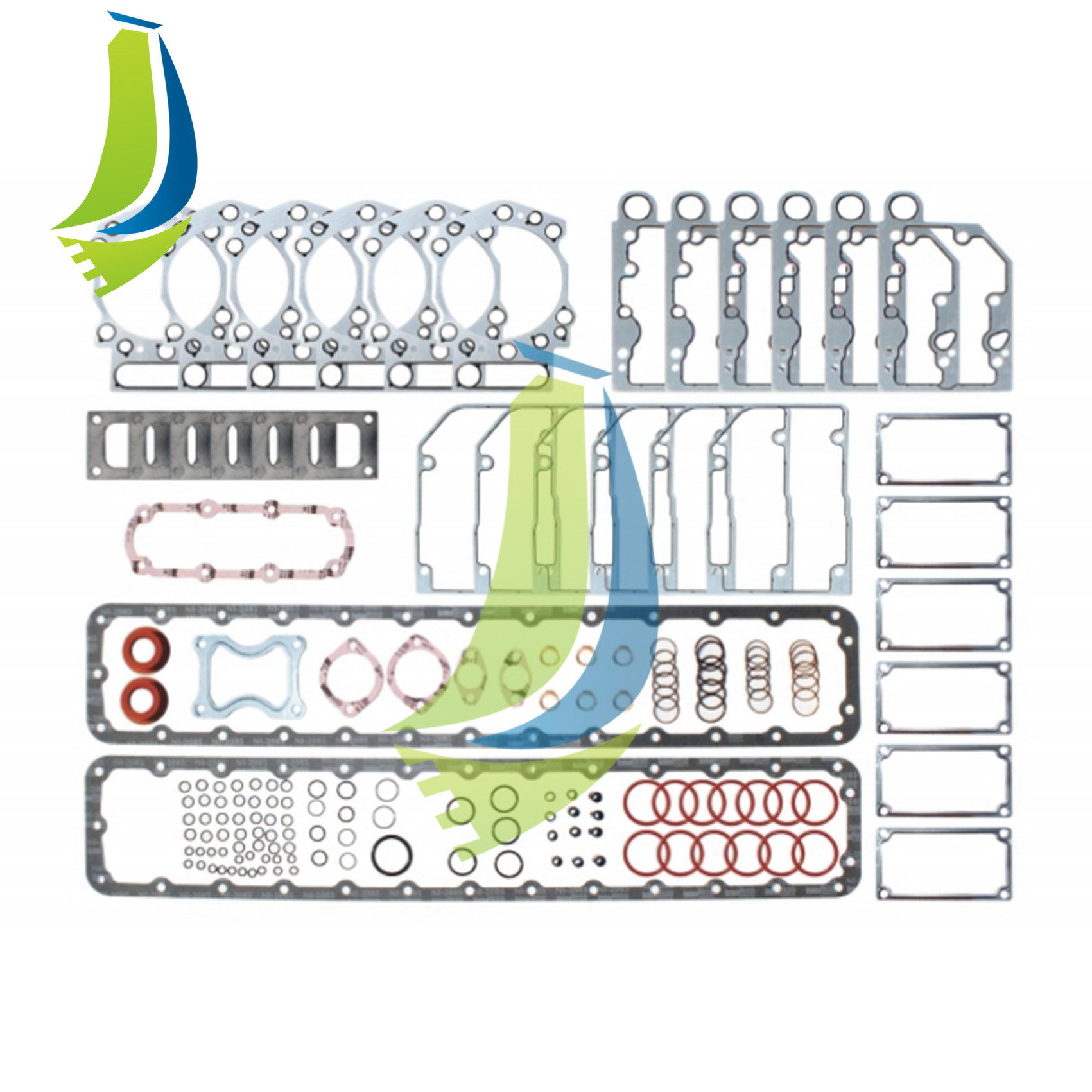 4352582 3804667 Engine Upper Gasket Kit Repair Kit For QSK19 Engine