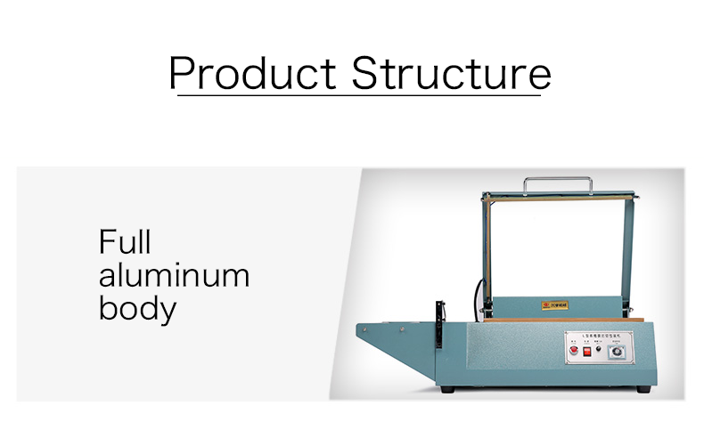 DUOQI 380L Industrial L Bar Shrink Wrap Machine Household For Plastic Bags