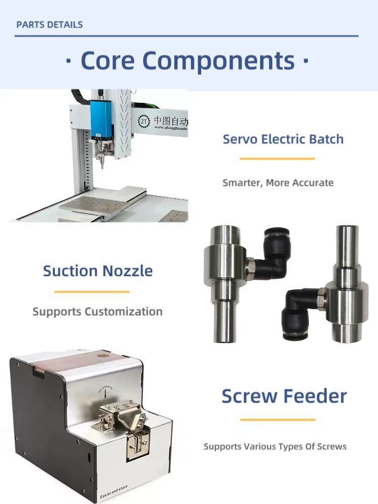 Large Intelligent Cell Phone Screw Tighten Machine with Automatic Operation Mode and Screw Locking Function