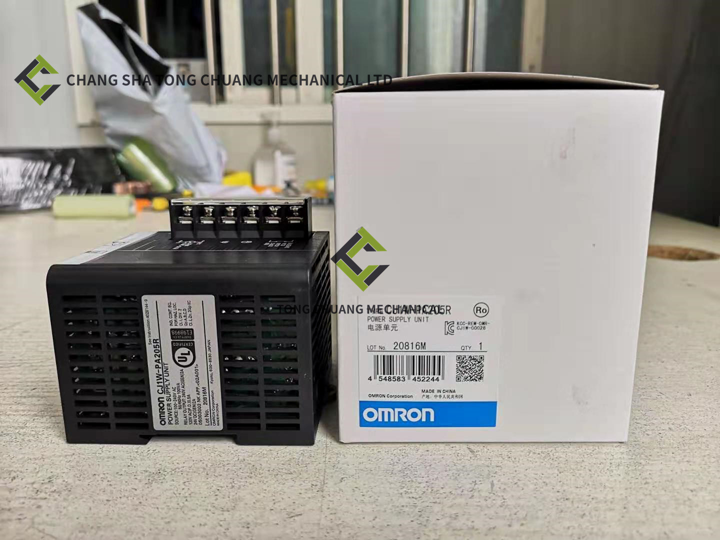 Concrete Mixing Unit Electrical Accessories Omron Programmable Logic Controller CJ 1 W-PA205R