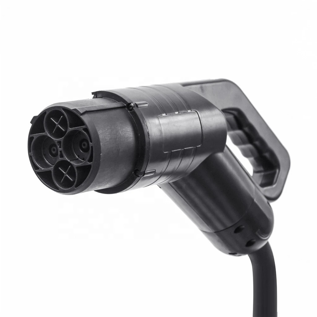 CHAdeMO Connector EV Fast Charger Plug For Japanese Standard DC EV Charging Station 125A 200A 5 Meters Cable