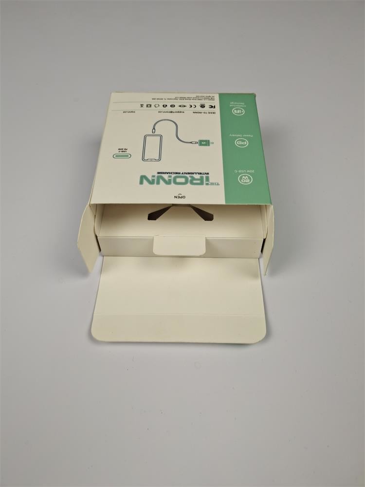 Recyclable and Lightweight Electronics Packaging Box for Art Paper Products