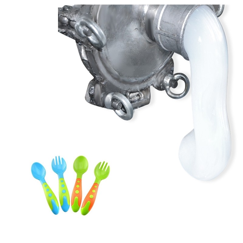 550% 25 KN/m Food Grade Liquid Silicone Rubber For Children Bowls