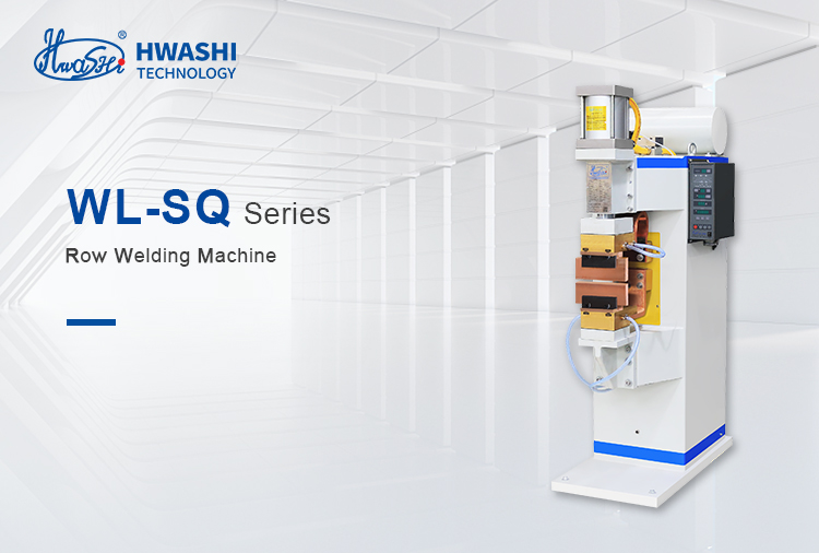 HWASHI Manual Storage Shelves Wire Mesh Resistance Multi Spot Welding Machine For Shelving Wire Rack