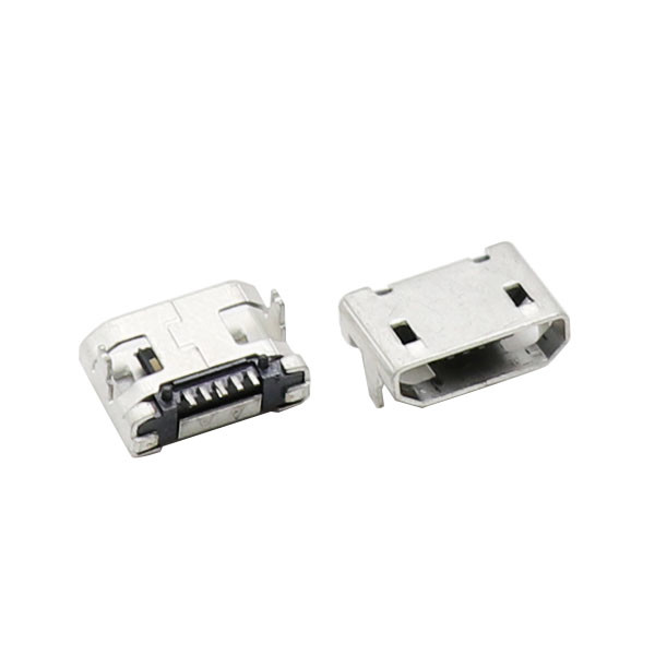 7.2mm Electric Micro USB Connectors 5p Female Socket