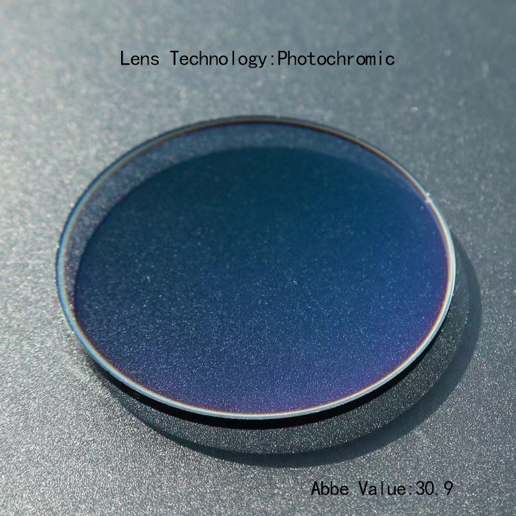 1.59 AR Coating Polycarbonate Photochromic And Blue Cut Lens Single Vision Lens