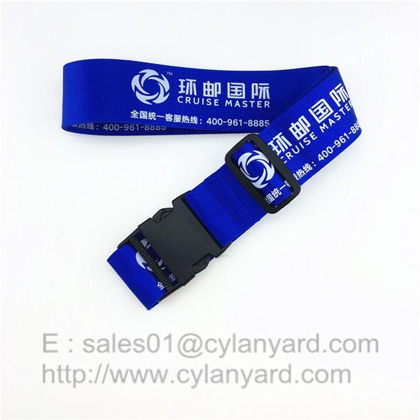 Striped Polyester Travel Luggage band belts, Suitcase Band Belt Strap China